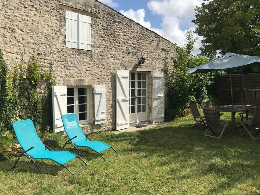 Maison De Village Et Jardin , A Mornac Sur Seudre Exteriör bild